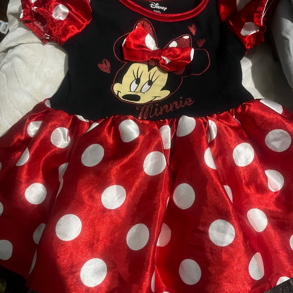 Disney Black and Red Minnie dress